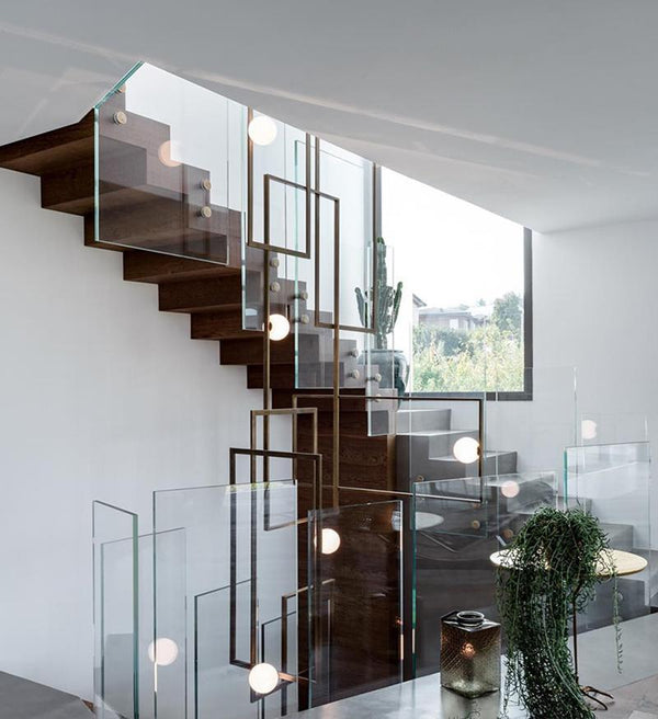 Mondrian Glass Ceiling light