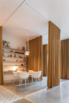 Modern Aluminum Pendant Light with Adjustable Aim, Integrated LED for Kitchen Island and Dining Room
