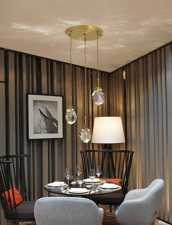 Crystal Suspended lights