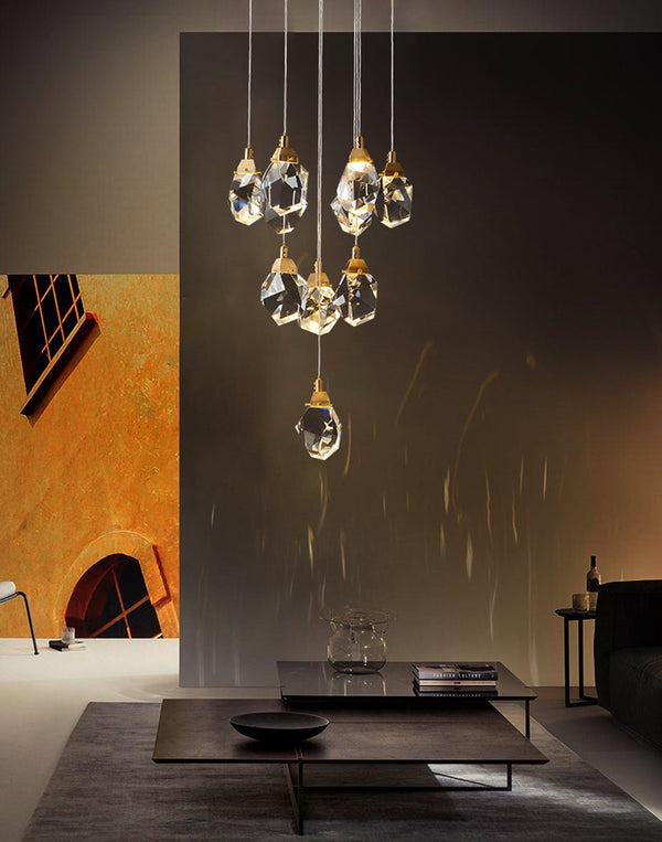 Crystal Suspended lights