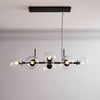 Staggered Glass Chandelier