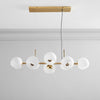 Staggered Glass Chandelier