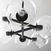 Staggered Glass Chandelier