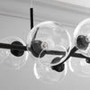 Staggered Glass Chandelier