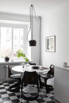 Modern Aluminum Pendant Light with Adjustable Aim, Integrated LED for Kitchen Island and Dining Room