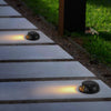 Modern Round Led Surface Flush Mounted Step Light Landscape Waterproof Decking Lights