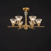 Scandinavian Style 6 8 Light Copper Pendant Ceiling Light