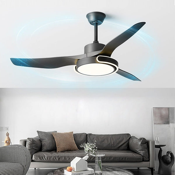 Remote Control Variable Frequency Dimming Integrated Ceiling Fan Light Supports Forward And Reverse