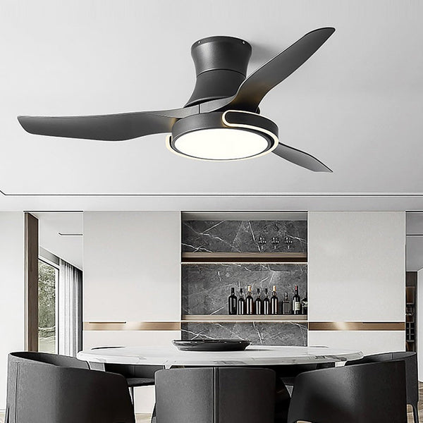 Remote Control Variable Frequency Dimming Integrated Ceiling Fan Light Supports Forward And Reverse
