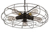 Retro Nostalgic Creative Personality Industrial Fan Chandelier For Cafe Restaurant