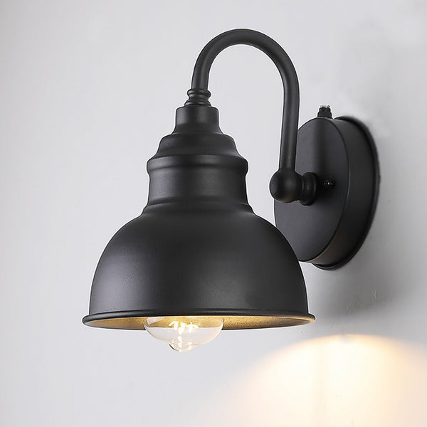 Retro Outdoor Waterproof Balcony Exterior Wall Light Gate Light With Light Sense