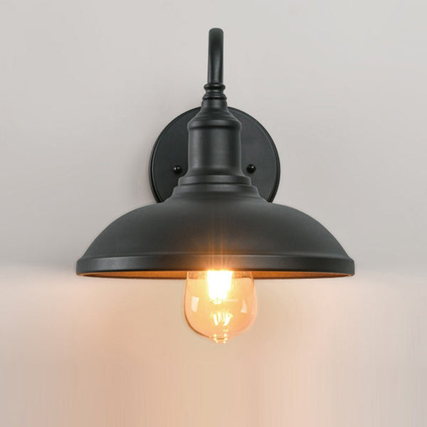 Retro Outdoor Waterproof Induction Led Wall Sconces Balcony Stair Garden Light