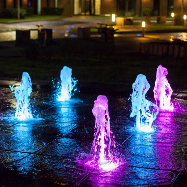 Ring Led Waterproof Colorful Light Pool Fountain Underwater Lights For Outdoor Square