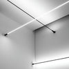 Rotatable Skyline Linear Led Lights Slim Steel Line Ceiling Light