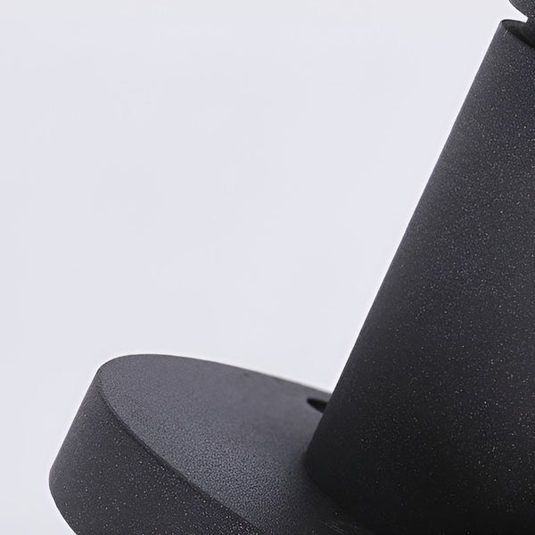 Round Ufo Shaped Solar Outdoor Wall Lamp