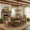 rustic rust iron hemp rope candle chandelier