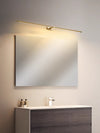 sand black copper led strip bathroom wall light