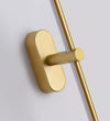 sand black copper led strip bathroom wall light