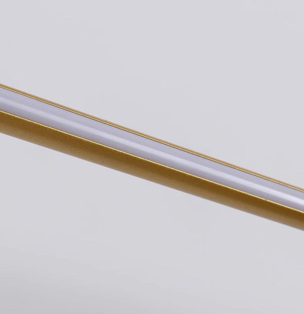 sand black copper led strip bathroom wall light