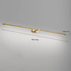 sand black copper led strip bathroom wall light