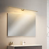 sand black copper led strip bathroom wall light