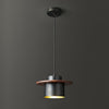 scandinavian brass walnut dome pendant light
