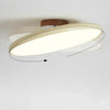 scandinavian cream iron led flush mount ceiling light