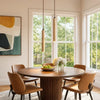 scandinavian natural travertine mini cylinder pendant light