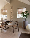scandinavian white washi paper oval pendant light