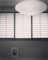 scandinavian white washi paper oval pendant light