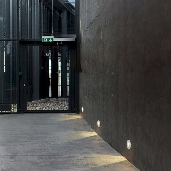 Simple Outdoor Landscape Embedded Corner Light Waterproof Dustproof Step Lights