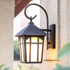 Simple Retro Waterproof Outdoor Courtyard Landscape Lighting Wall Sconces