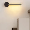 Simple Rotatable Three Color Dimming Led Wall Lamp For Living Room Background Wall