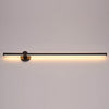 Simple Rotatable Three Color Dimming Led Wall Lamp For Living Room Background Wall