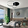 3 Layers Led Modern Circle Flush Mount Light 3 Color Dimmable 26X20