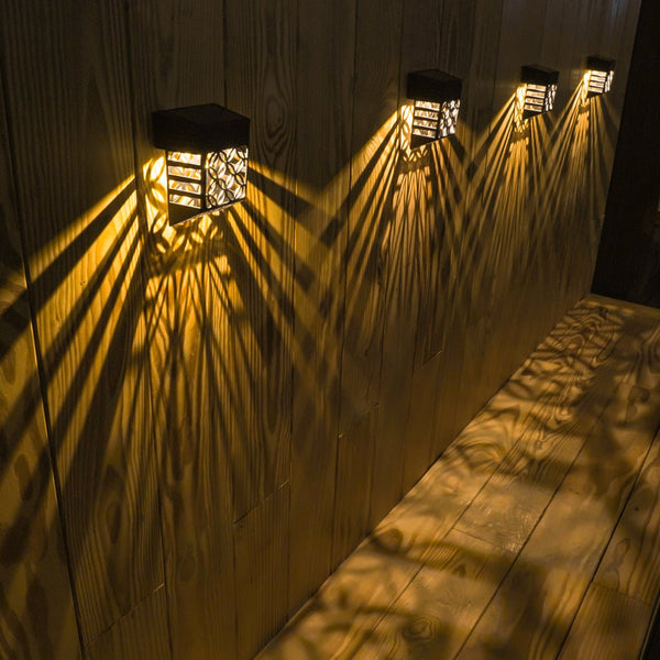 Solar Hollow Outdoor Wall Light