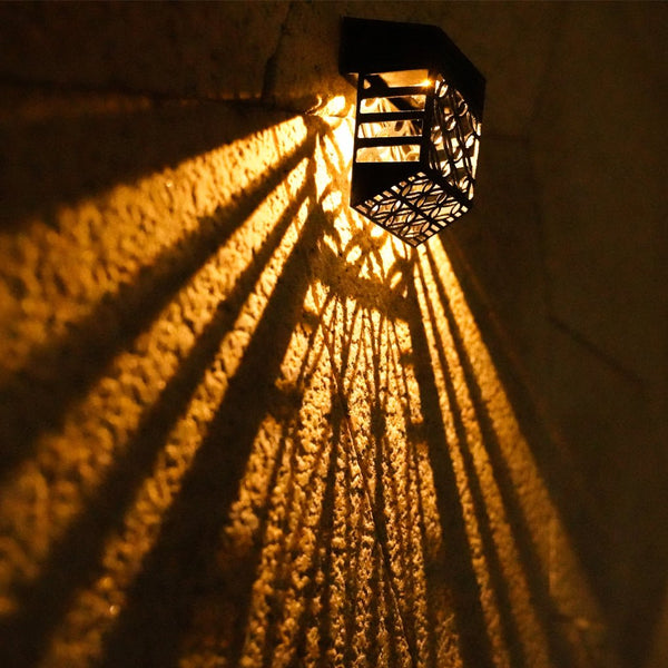 Solar Hollow Outdoor Wall Light