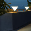Solar Outdoor Waterproof Post Lights For Courtyard Landscape Decorative Lighting