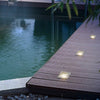 Square 90 260V In Wall Recessed 4W Led Step Lights For Outdoor Stairs Deck And Patio