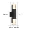 Outdoor Wall Up Downlight Waterproof Garage Exterior Wall Lights