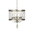 traditional antique gold iron quatrefoil drum chandelier