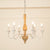 traditional antique white hand carved wood candle chandelier