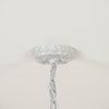 traditional antique white hand carved wood candle chandelier