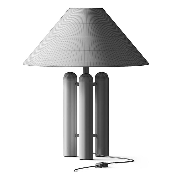 traditional white marble gold table lamp