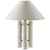traditional white marble gold table lamp