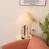 traditional white marble gold table lamp