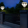 Unique Diamond Shaped Led Post Lights Outdoor Lights Waterproof Fence Post Lights