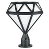 Unique Diamond Shaped Led Post Lights Outdoor Lights Waterproof Fence Post Lights