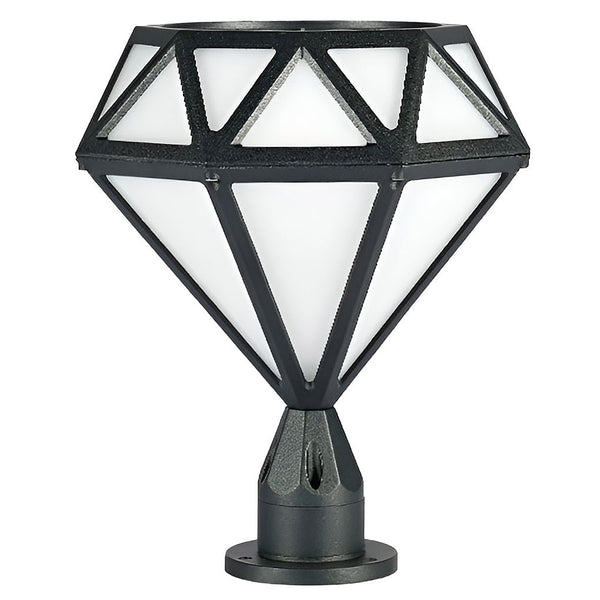 Unique Diamond Shaped Led Post Lights Outdoor Lights Waterproof Fence Post Lights