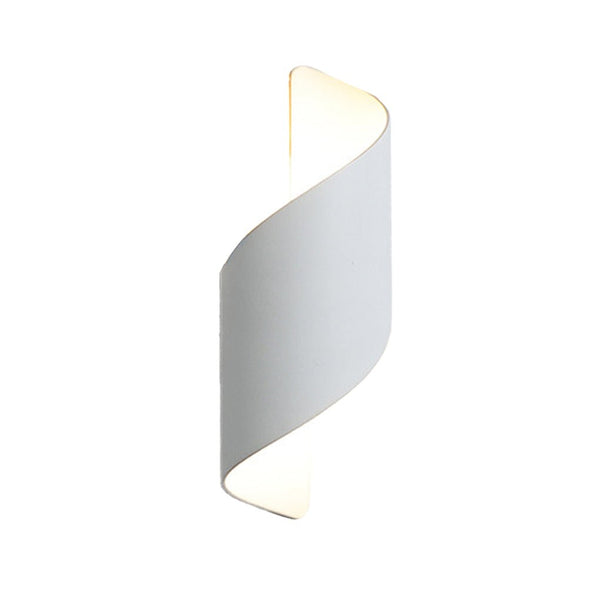Unique Spiral Design Led Waterproof Two Way Luminous Wall Light For Aisle Balcony